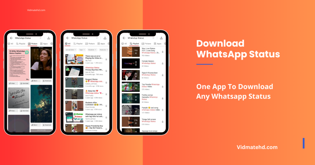 The Ultimate Guide to Downloading WhatsApp Love Status with VidMateHD.com