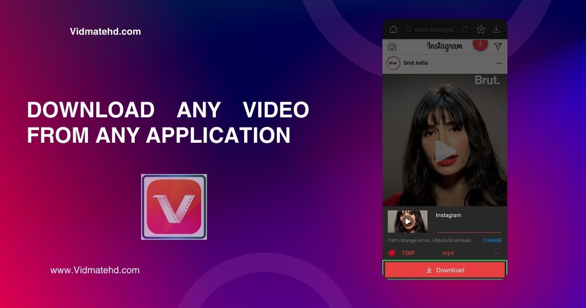 Instagram Videos download by VidMate – A Complete Guide